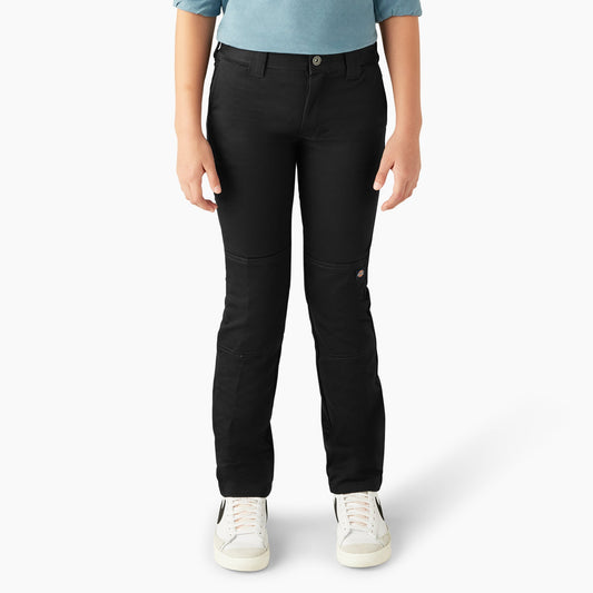 Boys' FLEX Skinny Fit Double Knee Pants, 4-20