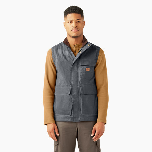 Fully Waxed Canvas Vest