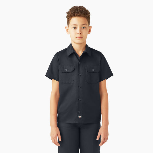 Kids’ Short Sleeve Work Shirt